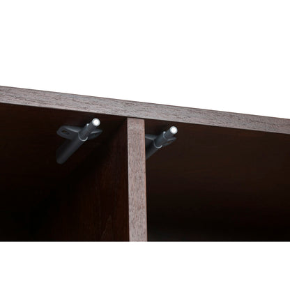 Skänk Home ESPRIT Mörkbrun Trä MDF 200 X 40 X 75 CM finns hos Nordekko