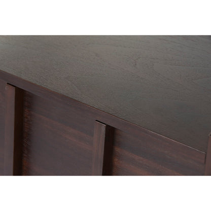 Skänk Home ESPRIT Mörkbrun Trä MDF 200 X 40 X 75 CM finns hos Nordekko