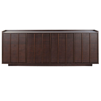 Skänk Home ESPRIT Mörkbrun Trä MDF 200 X 40 X 75 CM finns hos Nordekko