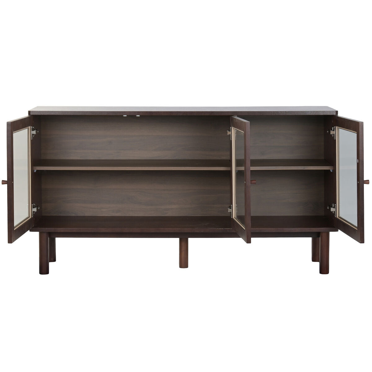 Skänk Home ESPRIT Glas Trä MDF 140 x 40 x 75 cm finns hos Nordekko