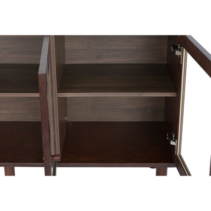 Skänk Home ESPRIT Glas Trä MDF 140 x 40 x 75 cm finns hos Nordekko