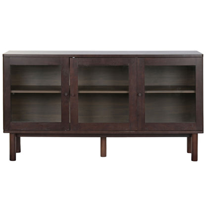 Skänk Home ESPRIT Glas Trä MDF 140 x 40 x 75 cm finns hos Nordekko