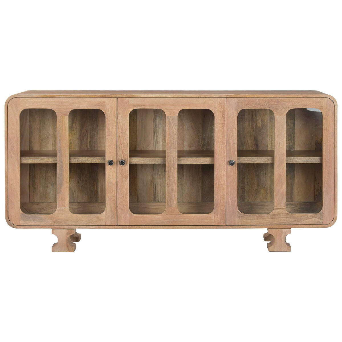 Skänk Home ESPRIT Glas Mangoträ 175 X 40 X 85 CM finns hos Nordekko