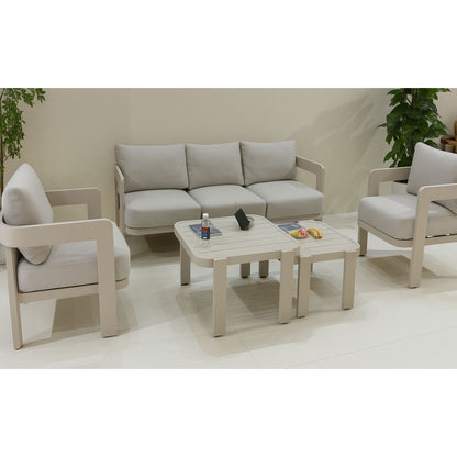 Trädgårdssoffa Home ESPRIT Beige 188 X 75 X 67 CM finns hos Nordekko