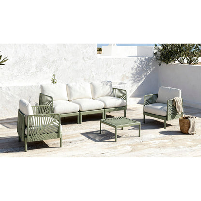 Trädgårdssoffa Home ESPRIT Mint 222 X 74 X 70 CM finns hos Nordekko