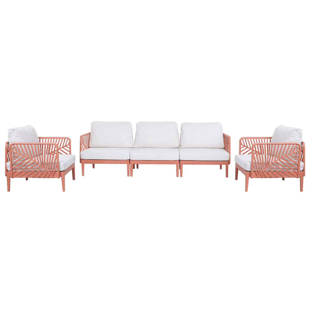 Trädgårdssoffa Home ESPRIT Terrakota n 222 X 74 X 70 CM finns hos Nordekko
