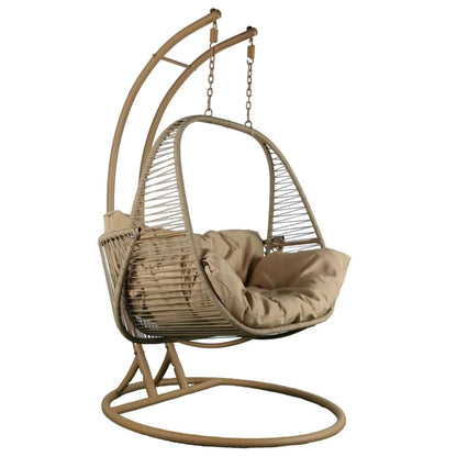 Trädgårdssoffa Home ESPRIT Ljusbrun 108 X 60 X 118 CM finns hos Nordekko