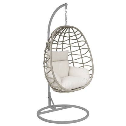 Trädgårdssoffa Home ESPRIT Kräm Ljusgrå 93 X 70 X 122 CM finns hos Nordekko