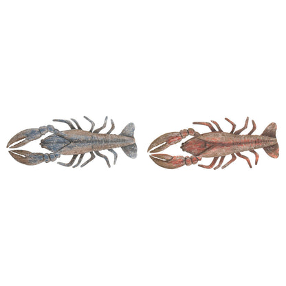 Väggdekoration Home ESPRIT Metall Paulowniaträ 60 X 2,5 X 25 CM (2 antal) finns hos Nordekko