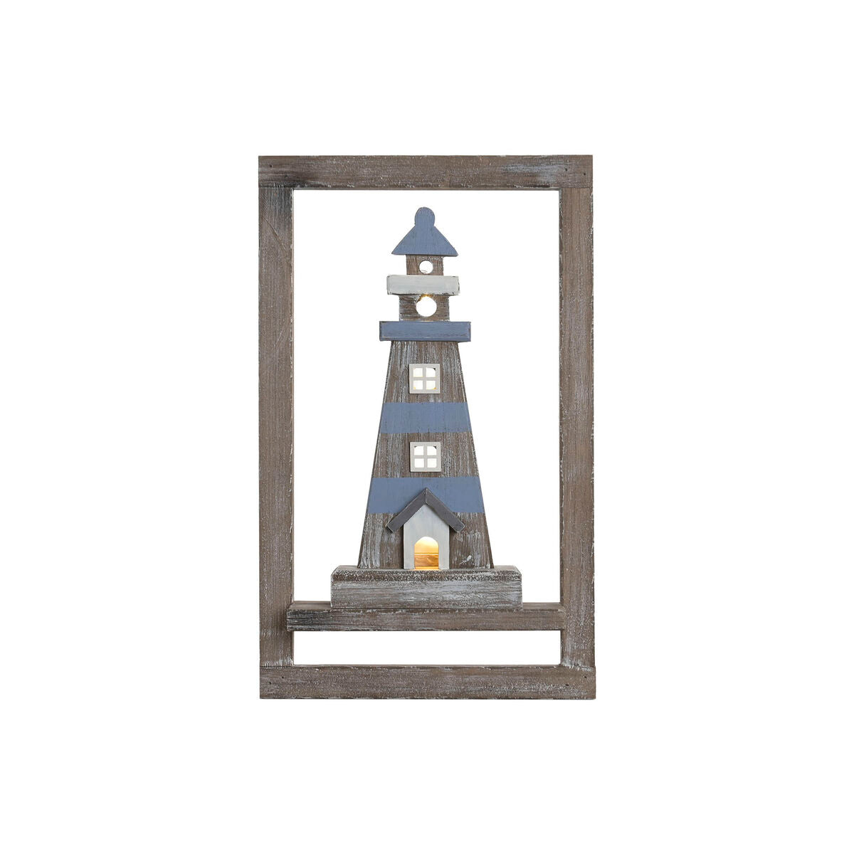 Väggdekoration Home ESPRIT Trä MDF 30 x 8 x 50 cm (2) finns hos Nordekko