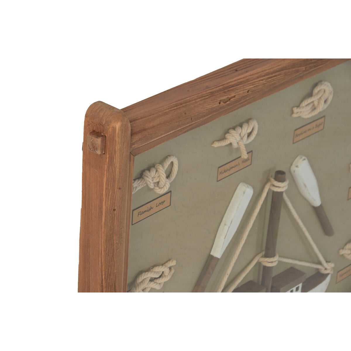 Tavla Home ESPRIT Beige Naturell Knut 59 x 4 x 45 cm (2 antal) finns hos Nordekko