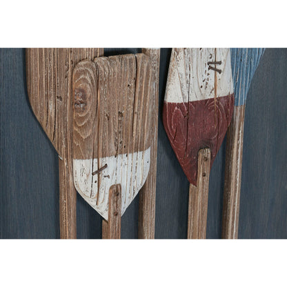 Väggdekoration Home ESPRIT Återvunnet Trä 54 X 4,5 X 120 CM finns hos Nordekko