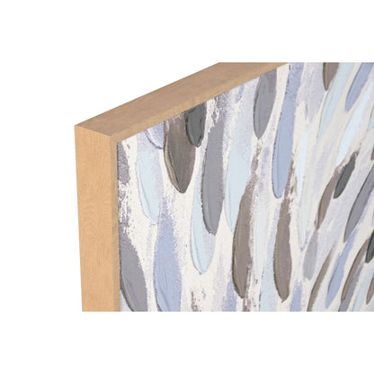 Tavla Home ESPRIT Blå Vit Spiraler 82,5 X 3 X 102,5 CM (2 antal) finns hos Nordekko