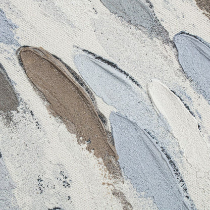 Tavla Home ESPRIT Blå Vit Spiraler 82,5 X 3 X 102,5 CM (2 antal) finns hos Nordekko