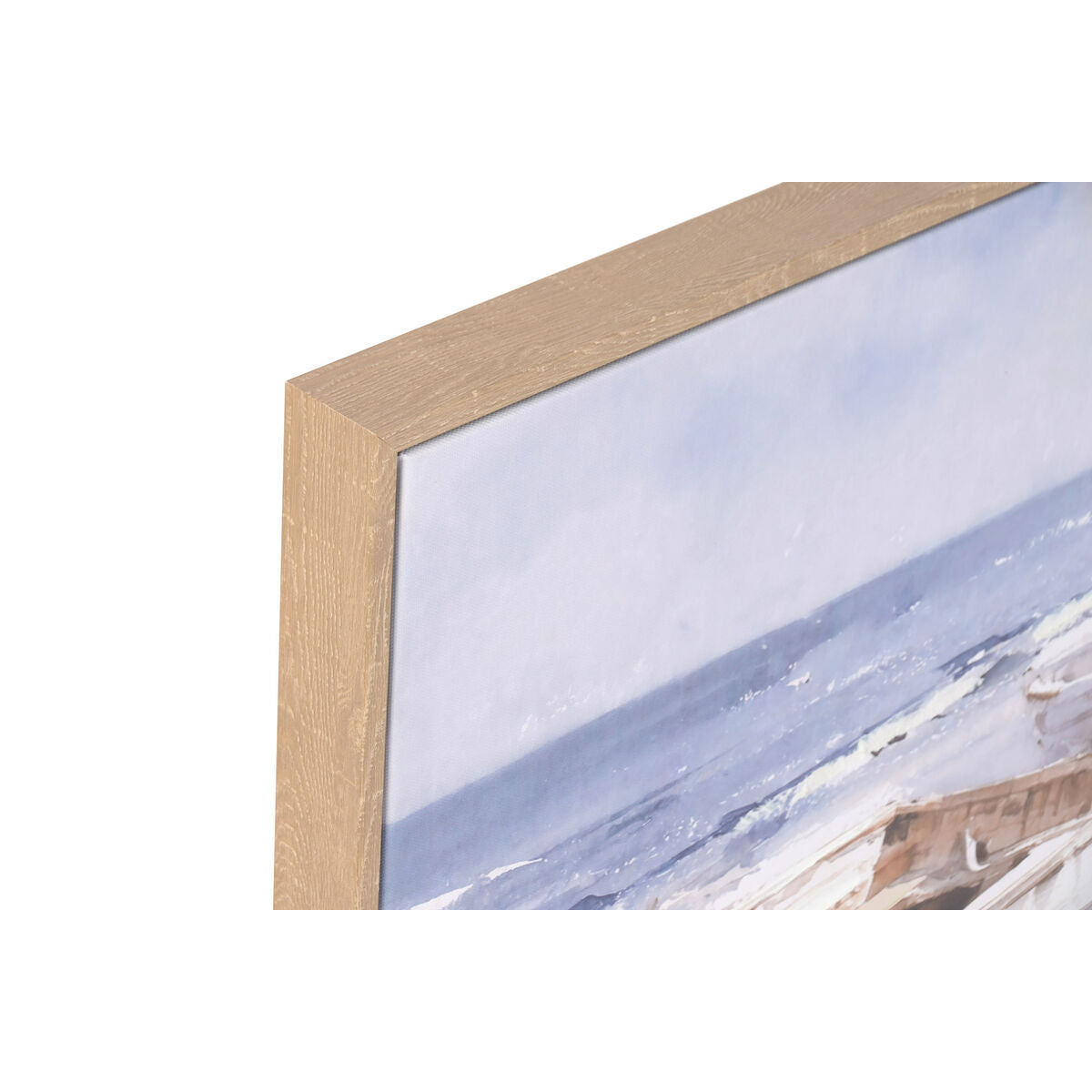 Tavla Home ESPRIT Vit Beige Båt Medelhavs Med relief 80 x 2,5 x 60 cm (2 antal) finns hos Nordekko