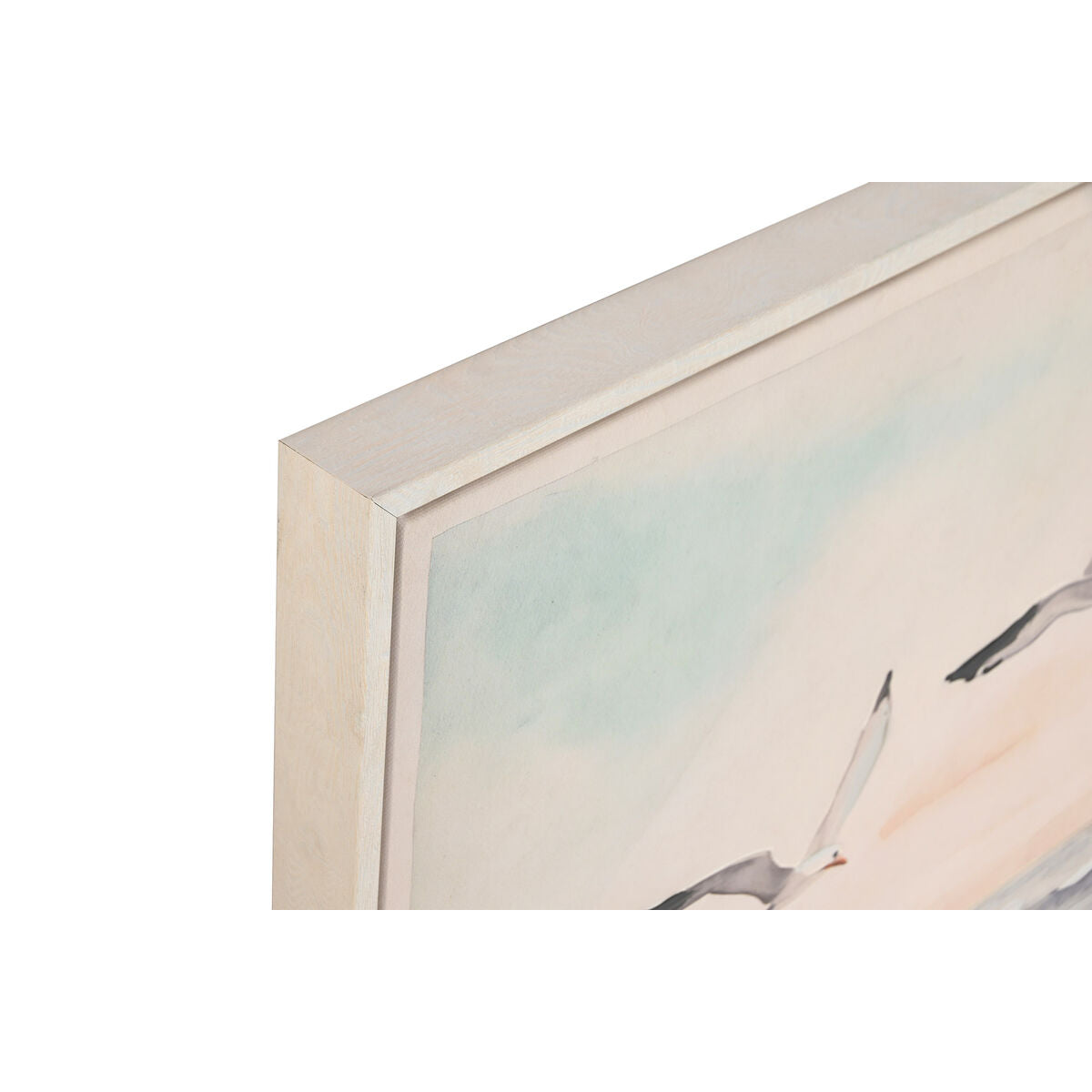 Tavla Home ESPRIT Strand Medelhavs Med relief 120 x 2,5 x 80 cm (2 antal) finns hos Nordekko