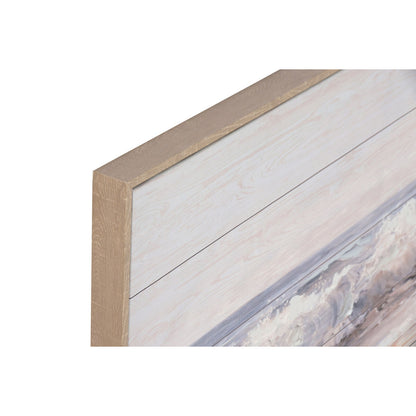 Tavla Home ESPRIT Blå Beige Trä Medelhavs 120 X 2,5 X 60 CM (2 antal) finns hos Nordekko