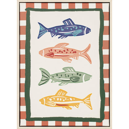 Tavla Home ESPRIT Gyllene Modern Medelhavs 30 x 2,5 x 40 cm (4 antal) finns hos Nordekko