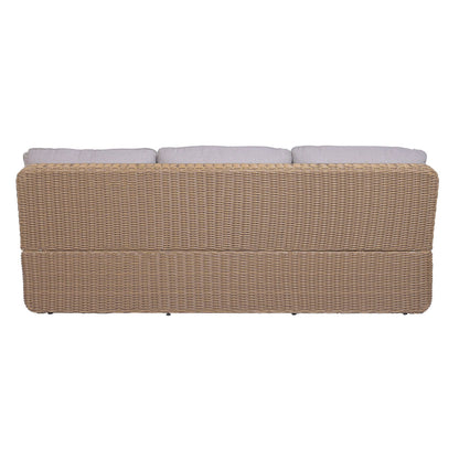 Trädgårdssoffa Home ESPRIT Brun Ljusbrun 215 X 90 X 75 CM finns hos Nordekko
