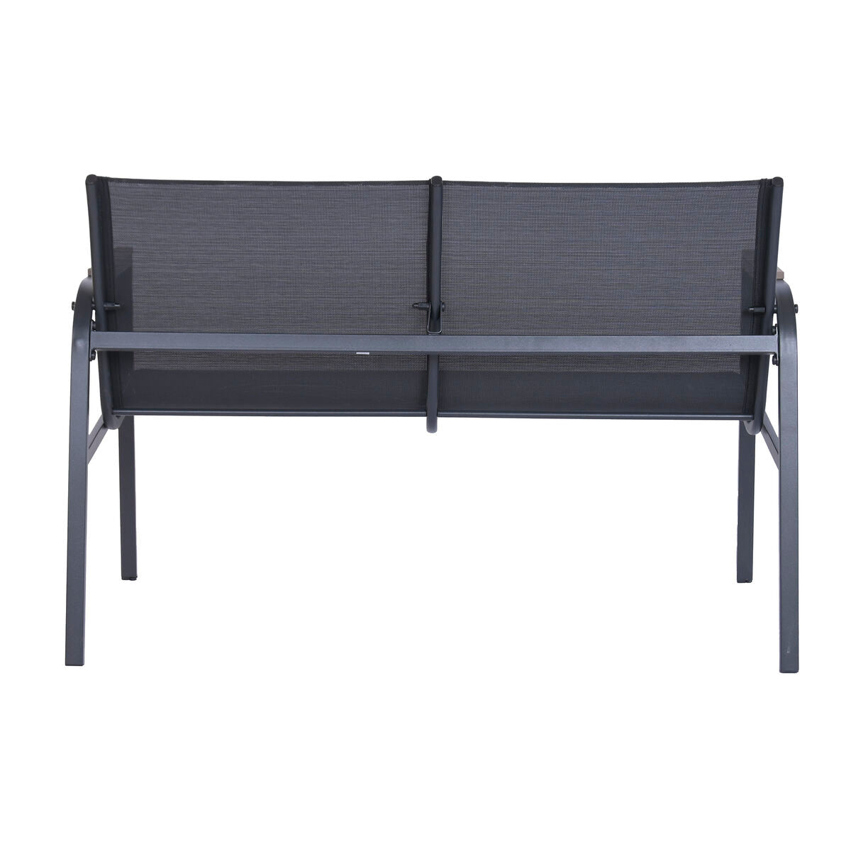 Trädgårdssoffa Home ESPRIT Svart Mörkgrå 119 X 70 X 64 CM finns hos Nordekko