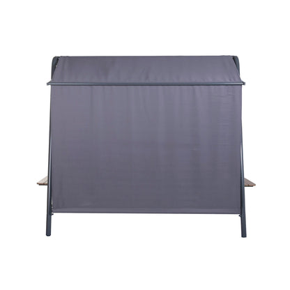 Bänk Home ESPRIT Brun Mörkgrå Stål Polywood 215 X 120 X 180 CM finns hos Nordekko