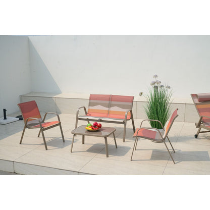 Trädgårdssoffa Home ESPRIT Grön Multicolour 112 X 71 X 85 CM finns hos Nordekko