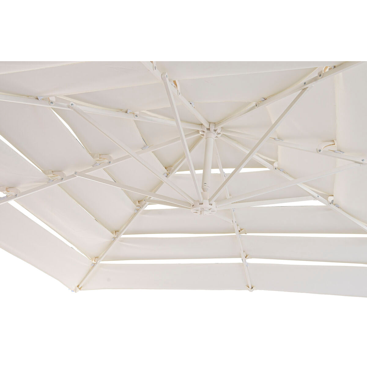 Paraply Home ESPRIT Vit 250 X 250 X 250 CM finns hos Nordekko