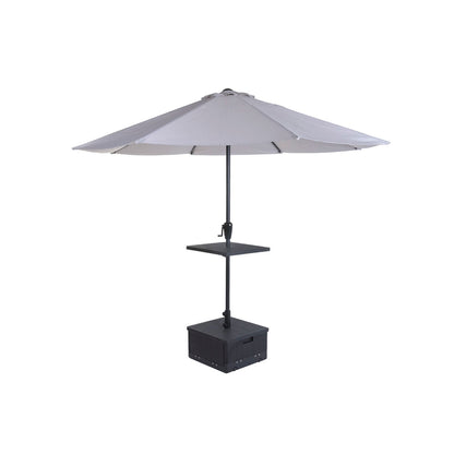 Parasollfot Home ESPRIT Svart 53 X 53 X 30 CM finns hos Nordekko