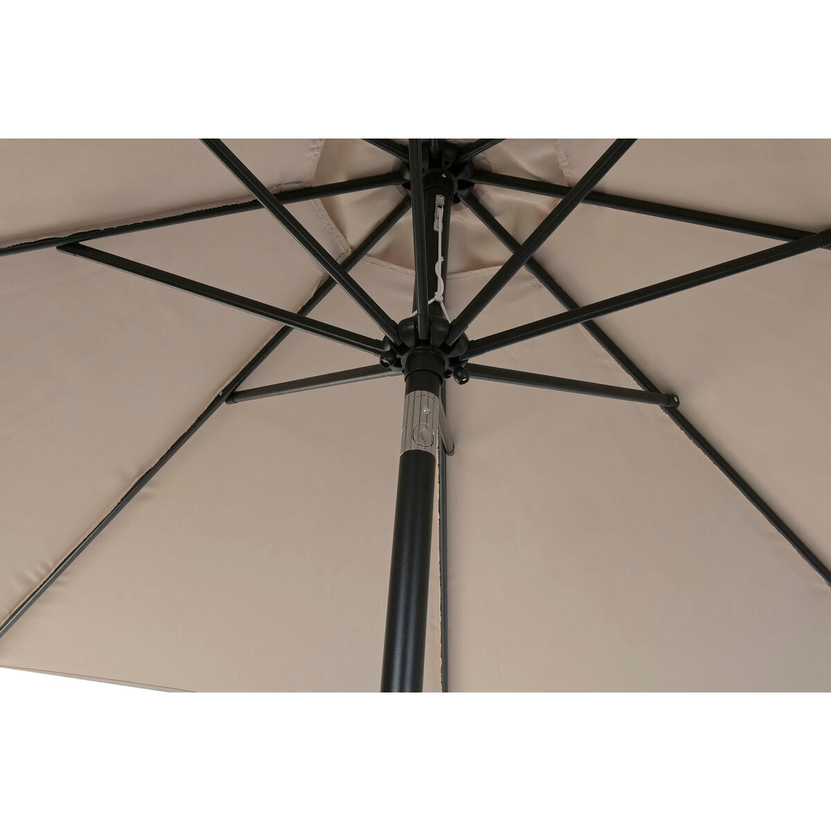 Paraply Home ESPRIT Svart Sand 265 265 X 265 X 250 CM finns hos Nordekko