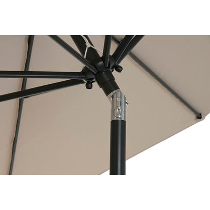 Paraply Home ESPRIT Svart Sand 265 265 X 265 X 250 CM finns hos Nordekko