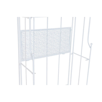 Bokhylla Home ESPRIT Vit Järn 4 Hyllor 58 X 28 X 160 CM finns hos Nordekko