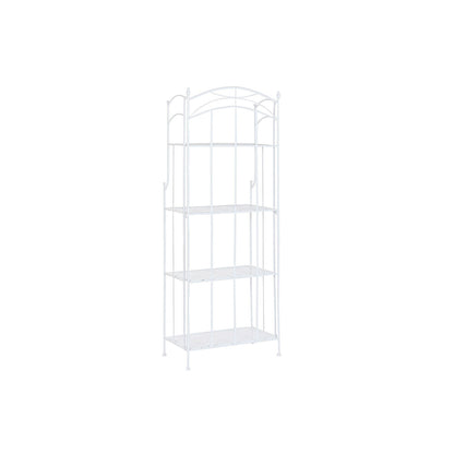 Bokhylla Home ESPRIT Vit Järn 4 Hyllor 58 X 28 X 160 CM finns hos Nordekko
