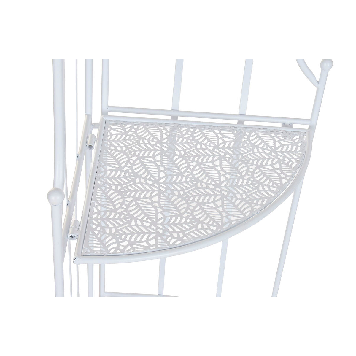 Bokhylla Home ESPRIT Vit Järn 4 Hyllor 32 x 32 x 160 cm finns hos Nordekko
