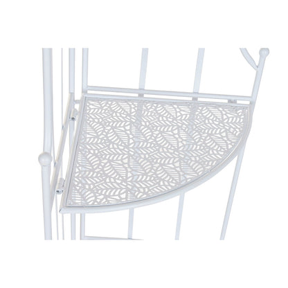 Bokhylla Home ESPRIT Vit Järn 4 Hyllor 32 x 32 x 160 cm finns hos Nordekko
