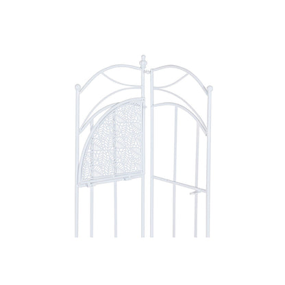 Bokhylla Home ESPRIT Vit Järn 4 Hyllor 32 x 32 x 160 cm finns hos Nordekko