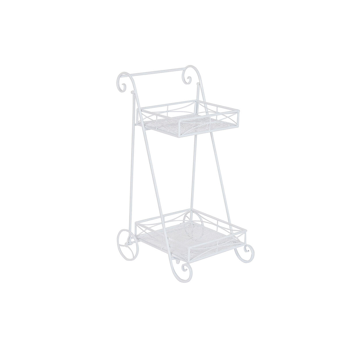 Flerfunktionsvagn Home ESPRIT Vit 43 X 38 X 76 CM finns hos Nordekko