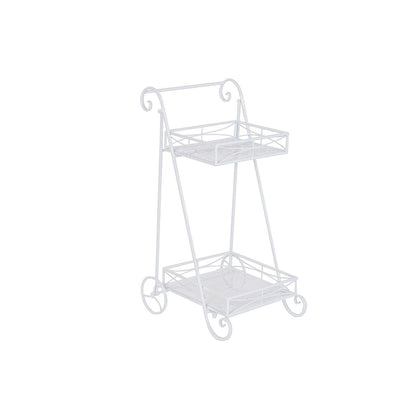 Flerfunktionsvagn Home ESPRIT Vit 43 X 38 X 76 CM finns hos Nordekko
