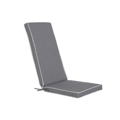 Dyna till solstol Home ESPRIT Vit Ljusgrå Trädgård 115 X 42 X 5 CM finns hos Nordekko