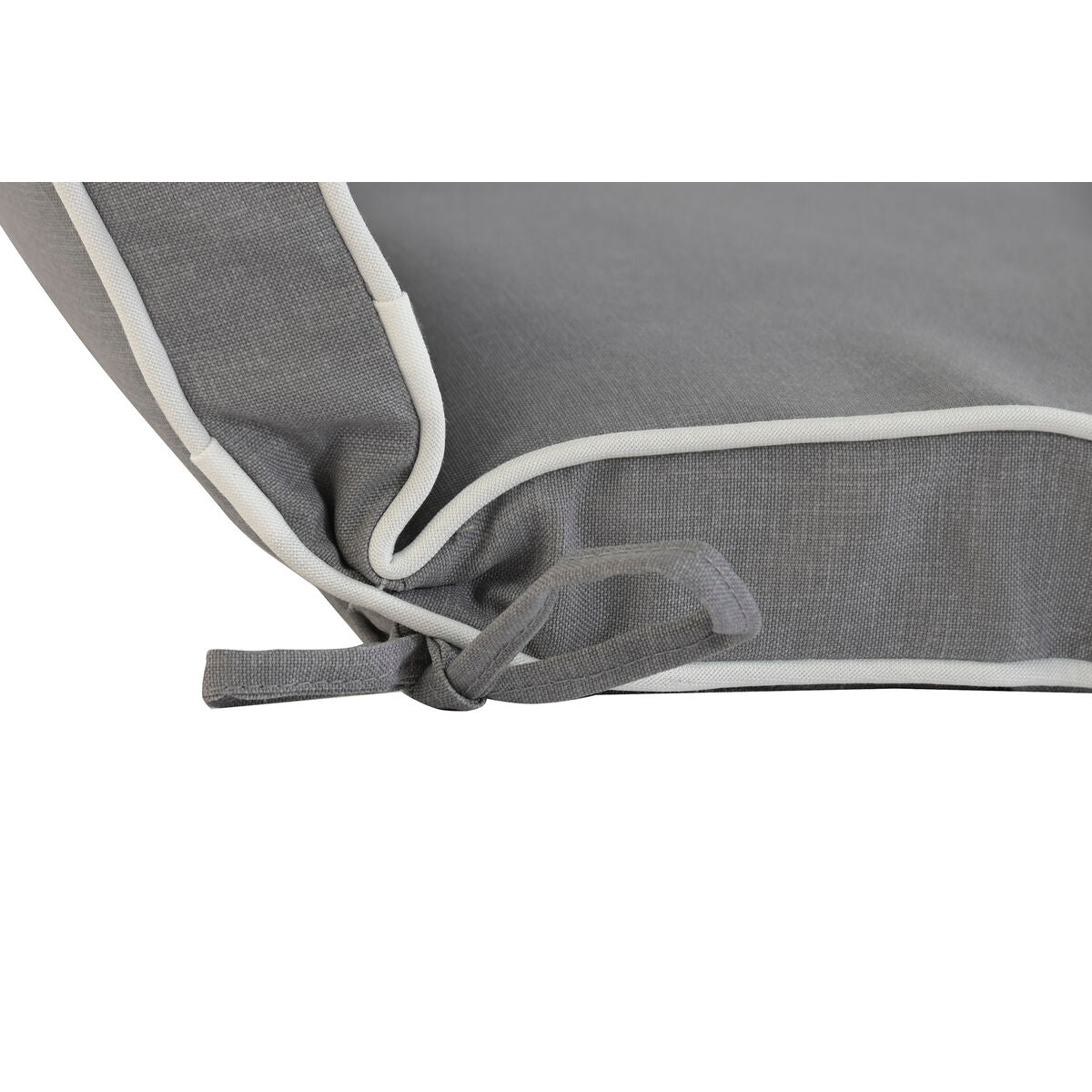 Dyna till solstol Home ESPRIT Vit Ljusgrå Trädgård 190 x 60 x 5 cm finns hos Nordekko