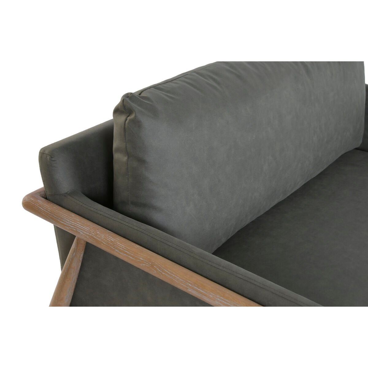 Soffa Home ESPRIT Brun Grön Urban Avskalad 126,5 X 75 X 82 CM finns hos Nordekko