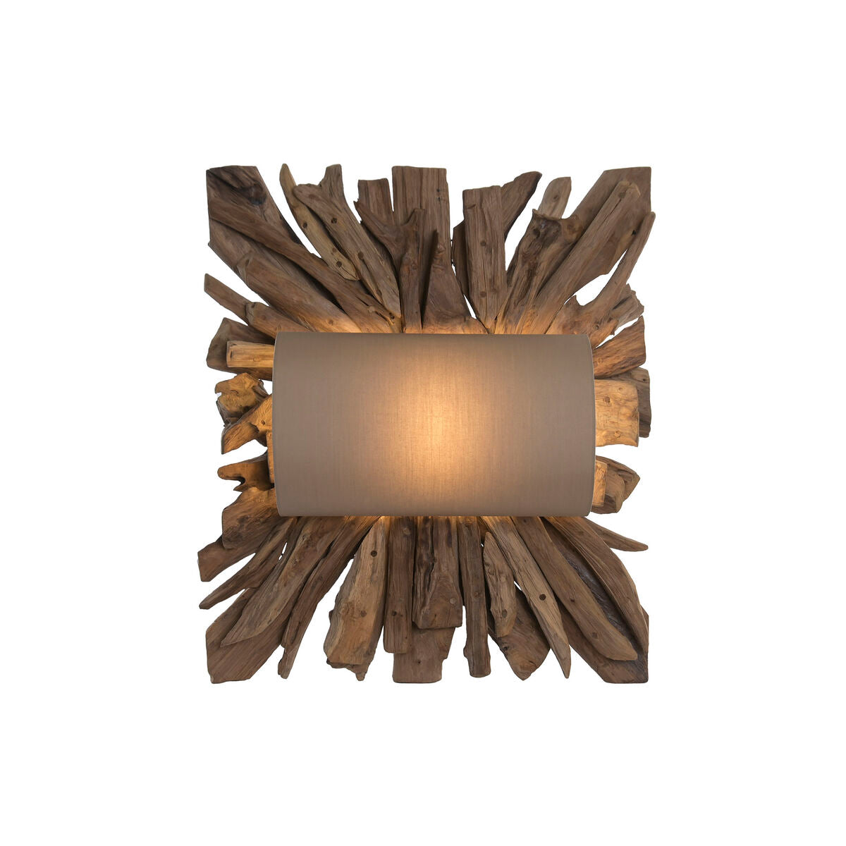 Vägglampa Home ESPRIT Brun Naturell 60 X 25 X 71,5 CM finns hos Nordekko
