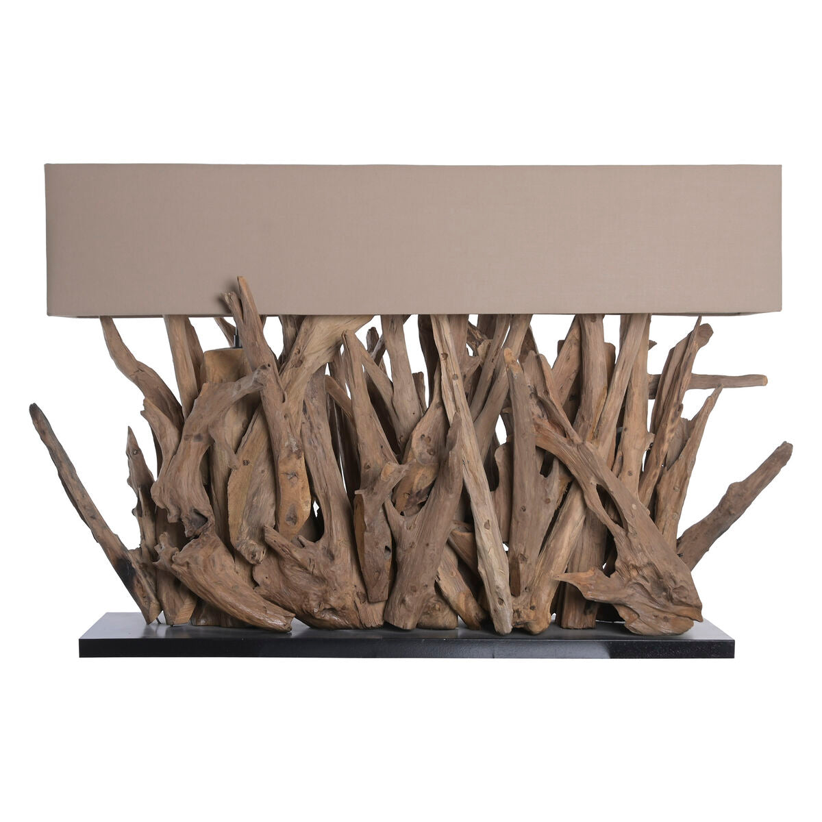 Bordslampa Home ESPRIT Brun Svart 50 W 220 V finns hos Nordekko
