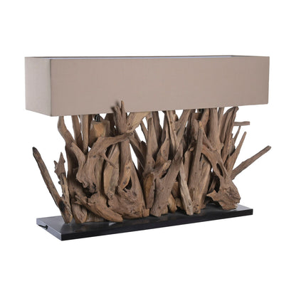 Bordslampa Home ESPRIT Brun Svart 50 W 220 V finns hos Nordekko