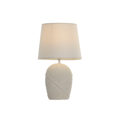 Bordslampa Home ESPRIT Vit Beige 25 W 220 V finns hos Nordekko
