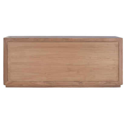 Skänk Home ESPRIT Naturell Glas Almträ 200 X 44 X 85 CM finns hos Nordekko