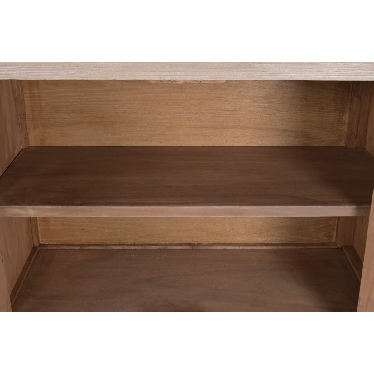 Skänk Home ESPRIT Naturell Glas Almträ 200 X 44 X 85 CM finns hos Nordekko