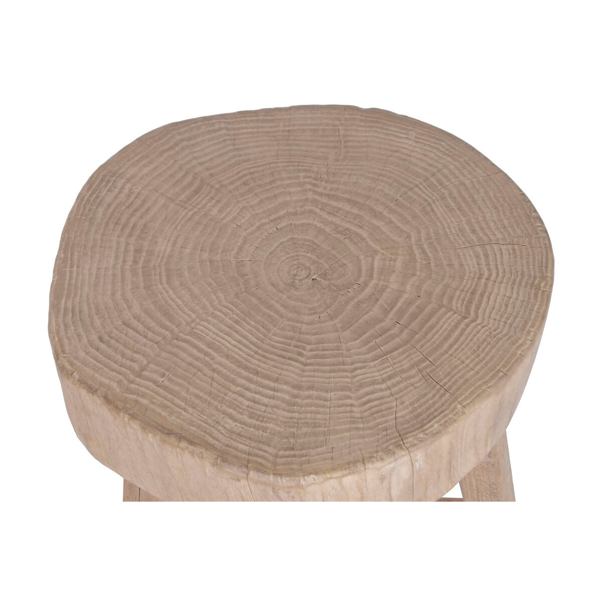 Sidobord Home ESPRIT Naturell 46 x 46 x 50 cm finns hos Nordekko