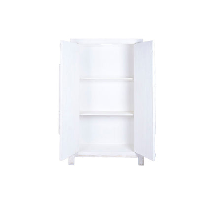 Skåp Home ESPRIT Vit Almträ 115 x 48 x 210 cm finns hos Nordekko
