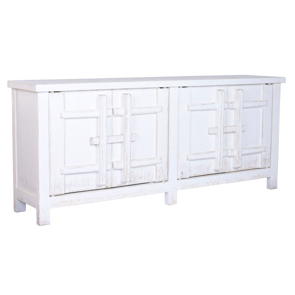 Skänk Home ESPRIT Vit Almträ 230 x 48 x 96 cm finns hos Nordekko