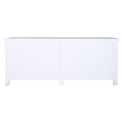 Skänk Home ESPRIT Vit Almträ 230 x 48 x 96 cm finns hos Nordekko